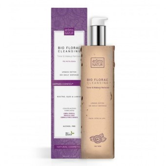 Aroms Natur Happiness Bio Floral Cleansing Letisztító tonik zsíros bőrre 200ml