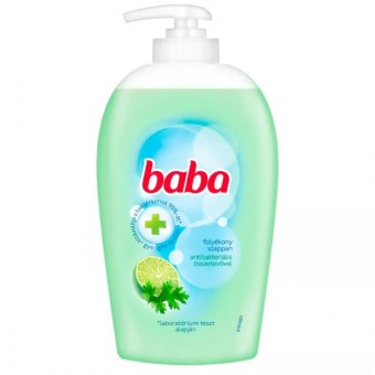 Baba Folyékony Szappan Antibakteriális hatás Lime és koriander 250ml