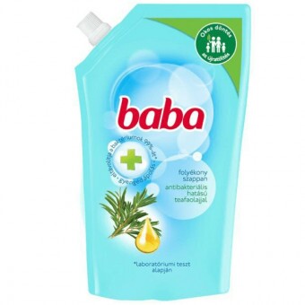 Baba Folyékony Szappan Utántöltő Antibakteriális hatás Teafaolajjal 500ml