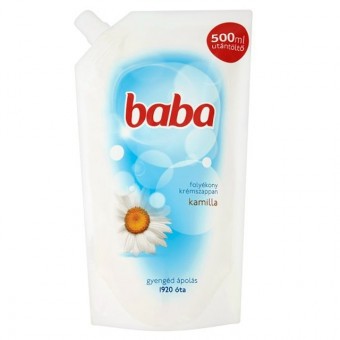 Baba Folyékony Szappan Utántöltő Kamilla 500ml