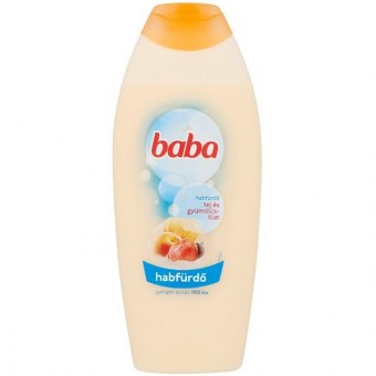 Baba Habfürdő Krém - Tej és Gyümölcs 750ml