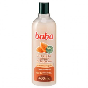 Baba Sampon és Balzsam-Minden hajtípusra Mandulaolajjal 400ml