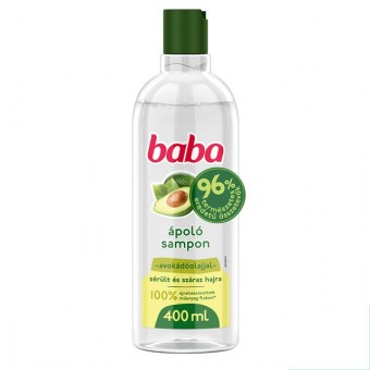 Baba Sampon és Balzsam - Sérült És Száraz Hajra Avokádóolajjal 400ml