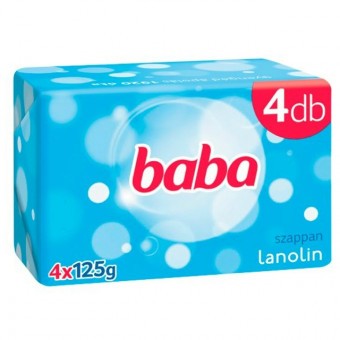 Baba Szappan 4x125g Lanolinos