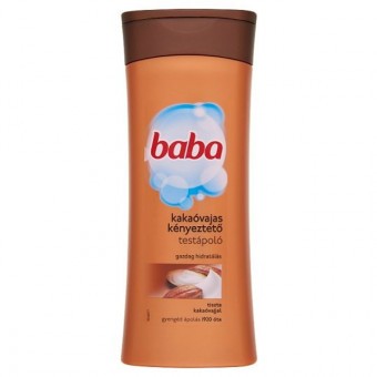 Baba Testápoló Kényeztető - Kakaóvaj 400ml