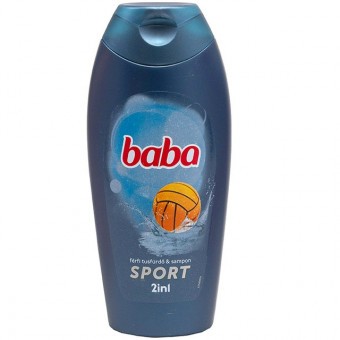 Baba Tusfürdő és Sampon Férfi - Sport 400ml