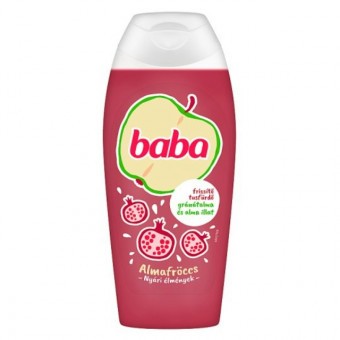 Baba Tusfürdő Frissítő - Gránátalma és alma 400ml