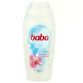 Baba Tusfürdő Kényeztető - Orchidea tej és gyöngy 400ml