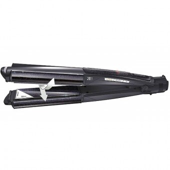 BaByliss Diamond Ceramic Hajvasaló és Göndörítő 2in1 Intense Protect BAST330E