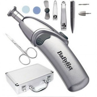 BaByliss Mani-pedikűr Szett Kofferben 10 Kiegészítővel BA8480E