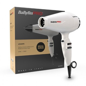 BaByliss PRO Levante Ionos Hajszárító 2100W Fehér BP6950WIE