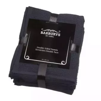 Barburys Barber Törölköző Csomag Fekete Színben 50x80cm 3513200