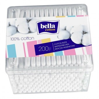 Bella Cotton Fültisztító Pálcika Tégladobozos 200db