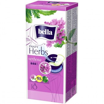 Bella Herbs Tisztasági Betét - Vasfű 18db