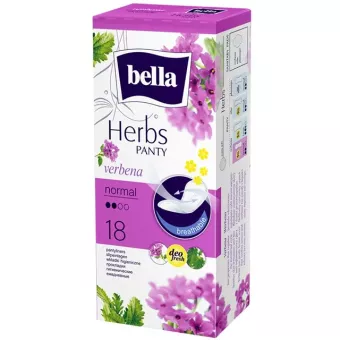Bella Herbs Tisztasági Betét - Vasfű 18db