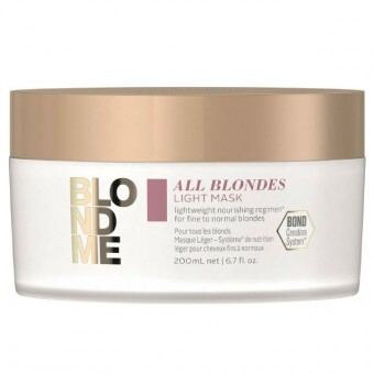 BlondMe Light maszk minden szőke hajra 200ml