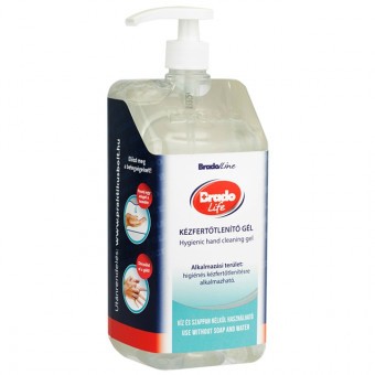 Brado Kézfertőtlenítő Gél - Baktericid , Virucid , Fungicid ,Tuberkolocid 1500ml