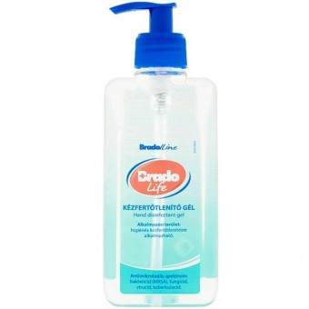 Brado Kézfertőtlenítő Gél - Biocid termék 500ml