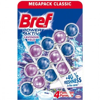Bref Wc illatosító 3x50g Lavender Field