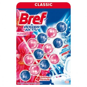 Bref Wc Illatosító 3x50g Power Aktiv Flower