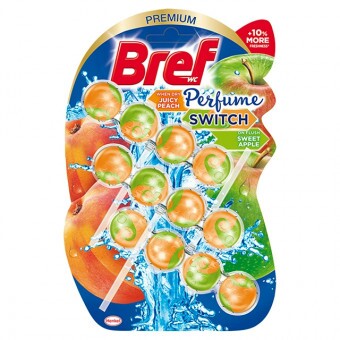 Bref Wc Illatosító 3x50g PS Peach-Apple