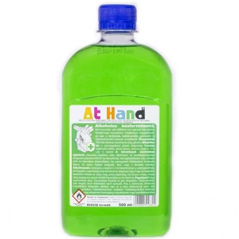 Brilliance Kézfertőtlenítő-At hand-BIOCID termék,70%-os alkoholtartalommal 500ml