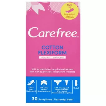 Carefree Tisztasági Betét-Cotton Flexiform-Illatmentes 30db