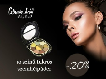 Catherine Arley 10 COLORS EYESHADOW TÜKRÖS  SZEMHÉJPÚDER 10 SZÍNŰ 1510/12