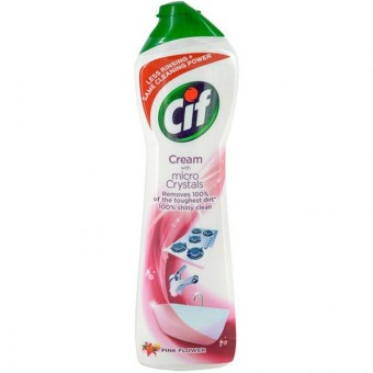 Cif Súrolókrém 500ml Pink Mikrokristályokkal