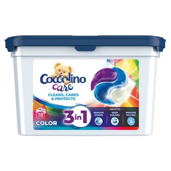 Coccolino Care Mosókapszula Color 18db 486g