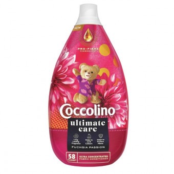 Coccolino Öblítő Szuperkoncentrátum Ultimate Care Fuchsia Passion 870ml