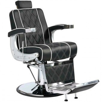 CODA'S Beauty Barber Szék Hidraulikus, Dönthető háttámlával E131827-2-L Fekete