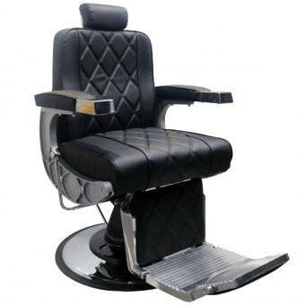 CODA'S Beauty Barber Szék Hidraulikus, Dönthető háttámlával E19139-2-L Fekete