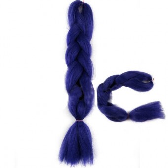 CODA'S Hair Jumbo Braid Műhaj 120cm,100gr/csomag - Indigokék