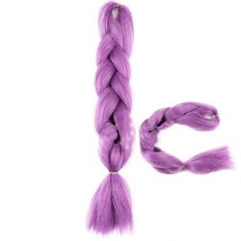 CODA'S Hair Jumbo Braid Műhaj 120cm,100gr/csomag - Pasztell lila