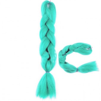 CODA'S Hair Jumbo Braid Műhaj 120cm,100gr/csomag - Türkiz