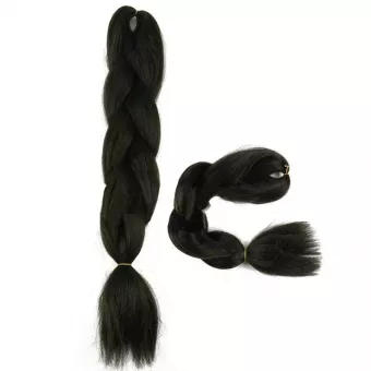 CODA'S Hair Jumbo Braid Műhaj 200cm,165gr/csomag - Fekete