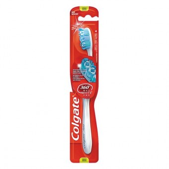 Colgate Fogkefe 360 Max White One Medium