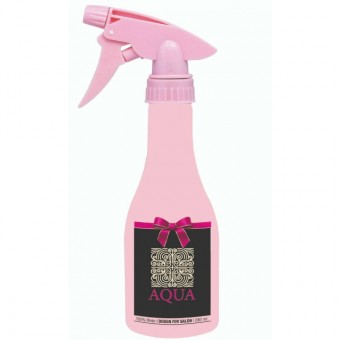 Comair Vízező Flakon - Hosszúkás, Rózsaszín Aqua Felirattal 280ml 7001354