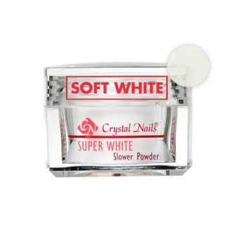 Crystal Nails Slower Soft White porcelán 28g (40ml)
