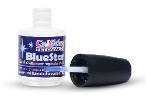 Csillám tetoválás ragasztó zselé BlueStar Kékes-fehér 8-18 nap (15ml)