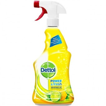 Dettol Felülettisztító Spray Univerzális-Antibakteriális,Citrom-Lime illat 500ml
