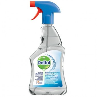 Dettol Felülettisztító Spray Univerzális-Antibakteriális,Illatmentes 500ml