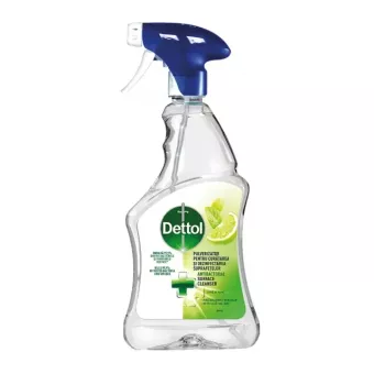 Dettol Felülettisztító Spray Univerzális-Antibakteriális,Lime-Menta illat 500ml