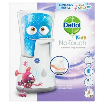 Dettol Kids Érintés Nélküli Kézmosó Készülék + utántöltő Aloe Vera - 1db