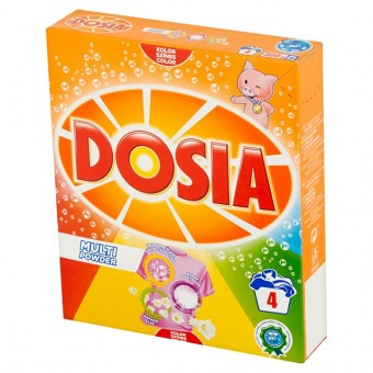 Dosia Multi Powder Mosópor Színes Ruhákhoz 4 Mosás 300g