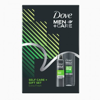 Dove Ajándékcsomag Men Extra Fresh Tusfürdő 250ml+Deo Spray 150ml