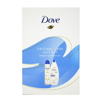 Dove Ajándékcsomag-Original-Tusfürdő 250ml+Deo Spray 150ml