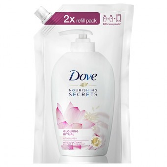 Dove Folyékony Szappan Utántöltő-Glowing Ritual-Lótuszvirág 500ml