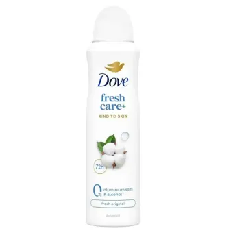 Dove Izzadásgátló spray-Fresh Care+ l-Alumíniumsó mentes 150ml